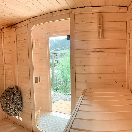 펜션 Lengalm Huetten I & Ii Mit Sauna *